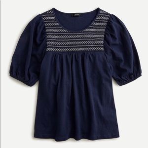 J Crew Puff Sleeve T Shirt